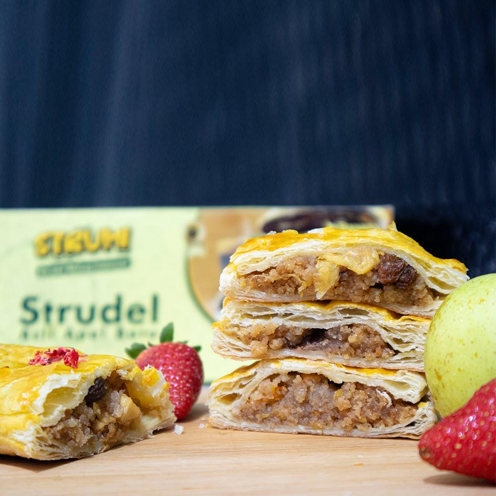 

STRUMI (Strudel Ukuran Mini) Varian Apel Mix | Oleh-Oleh Khas Malang | Oleh-Oleh Jawa Timur