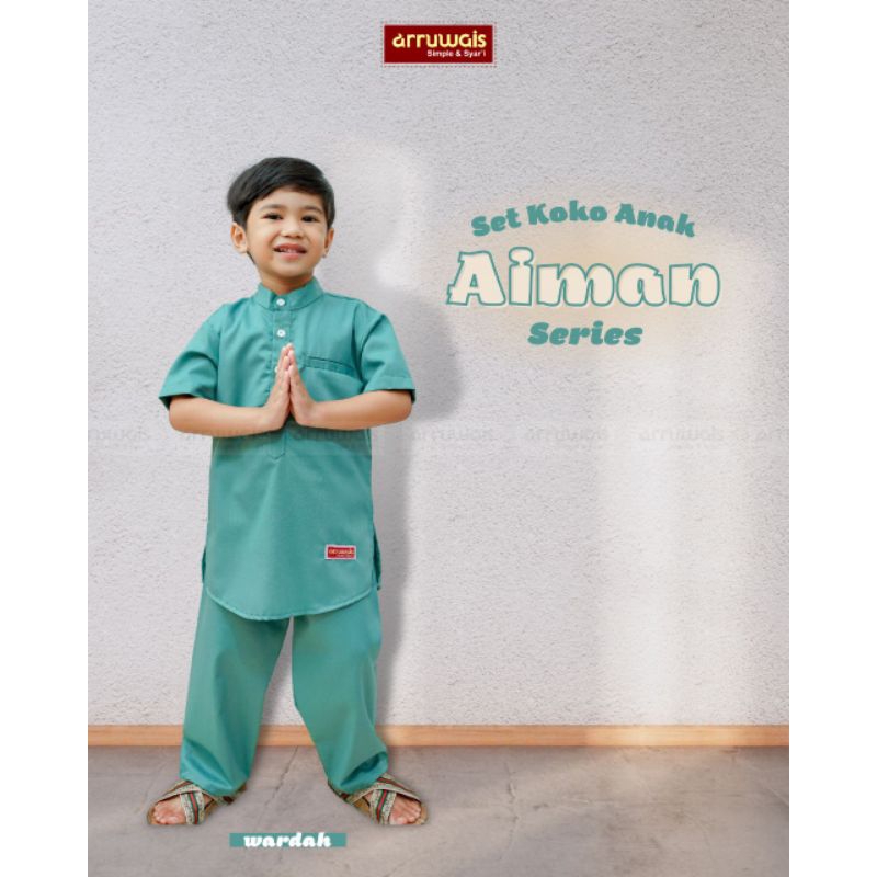 set kurta koko katun toyobo anak arruwais