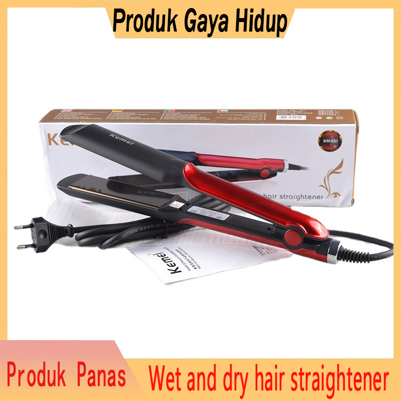 Catokan Rambut Kemei KM-531 Kemei Original Catokan Rambut Profesional Hair Straightener