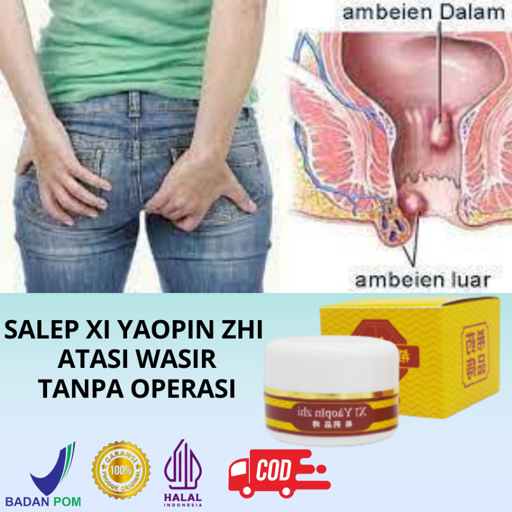 XI YAOPIN ZHI Obat  Ambeyen Wasir Ambeien Krim Ambeven Termurah Bpom Original