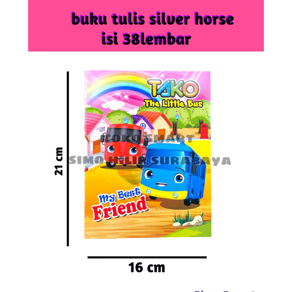 BUKU TULIS SILVER HORSE