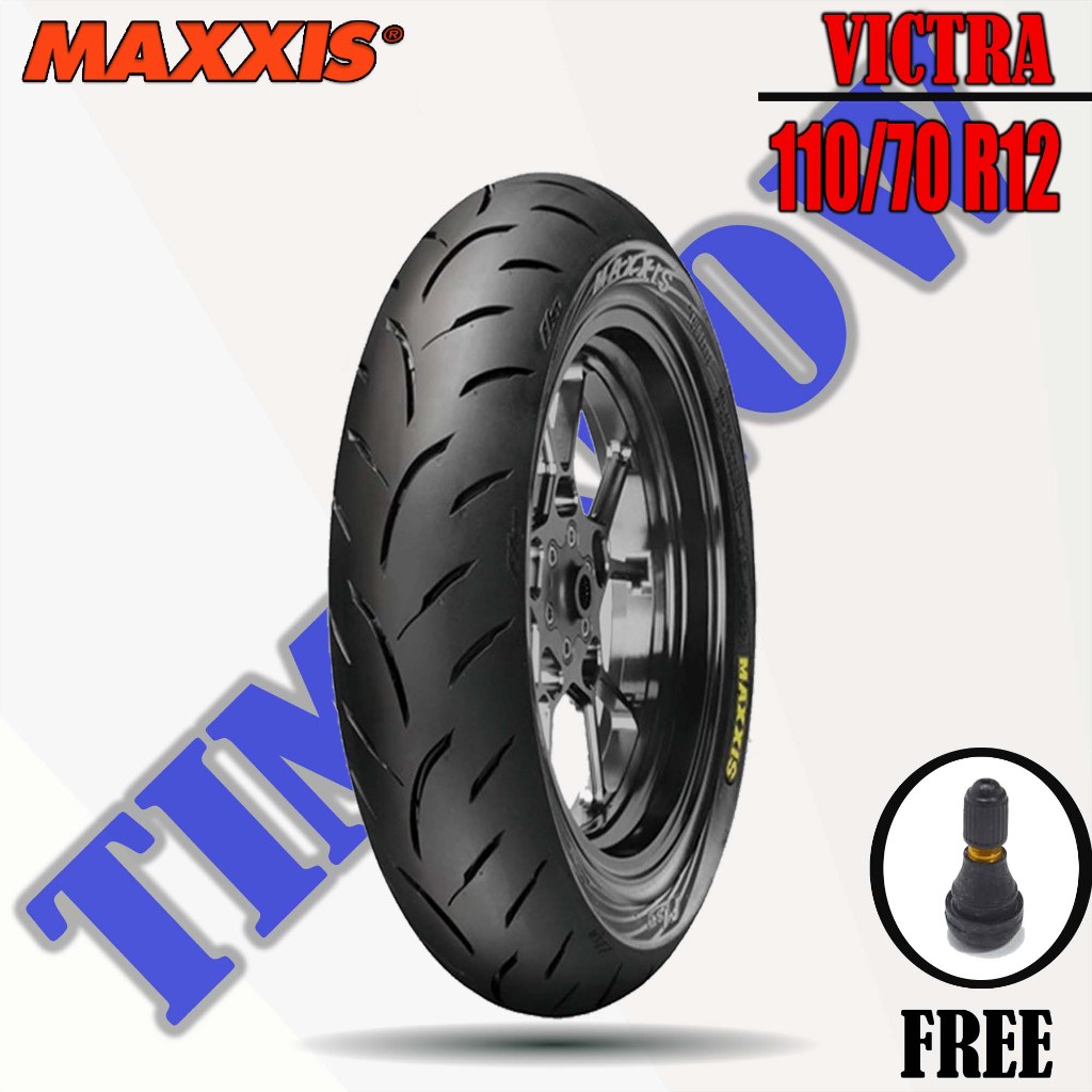 Ban Motor VESPA MATIC // MAXXIS VICTRA 110/70 Ring 12 Tubeless