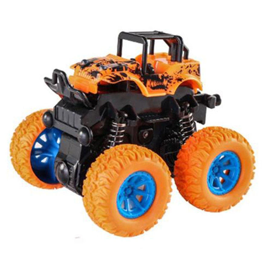 Mainan Mobil Monster Zap Mobilan Jeep Off Road Jip 4 Drive Anak Laki Dorong Tanpa Baterai