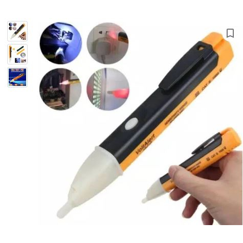 Tespen Bunyi Sunfree Tanpa Kontak Alat Untuk Mendeteksi Arus Listrik Kabel Putus Tengah Test Pen Suara Cek Aliran Non Contact