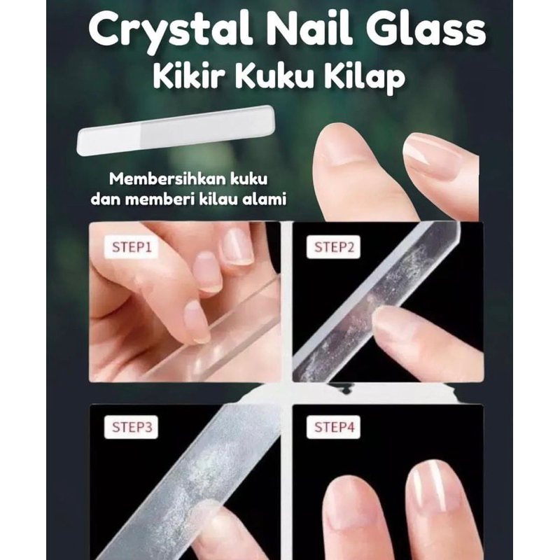 KIKIR KUKU BUFFER PENGKILAP KUKU NANO GLASS