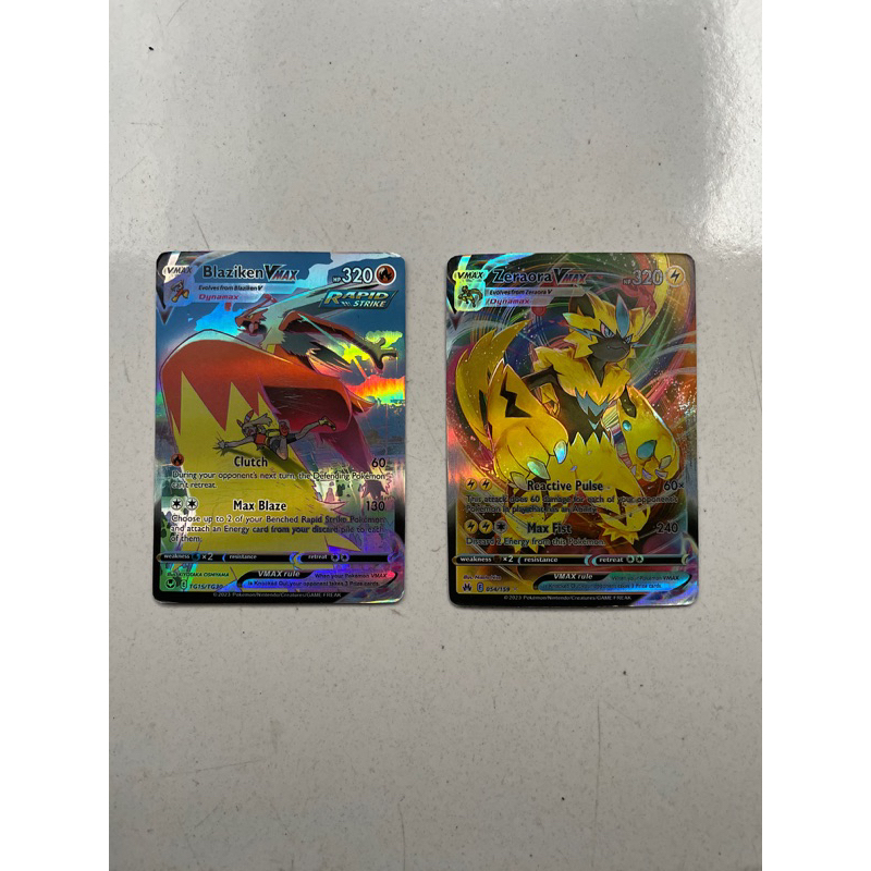 Blaziken vmax-Zeraora vmax