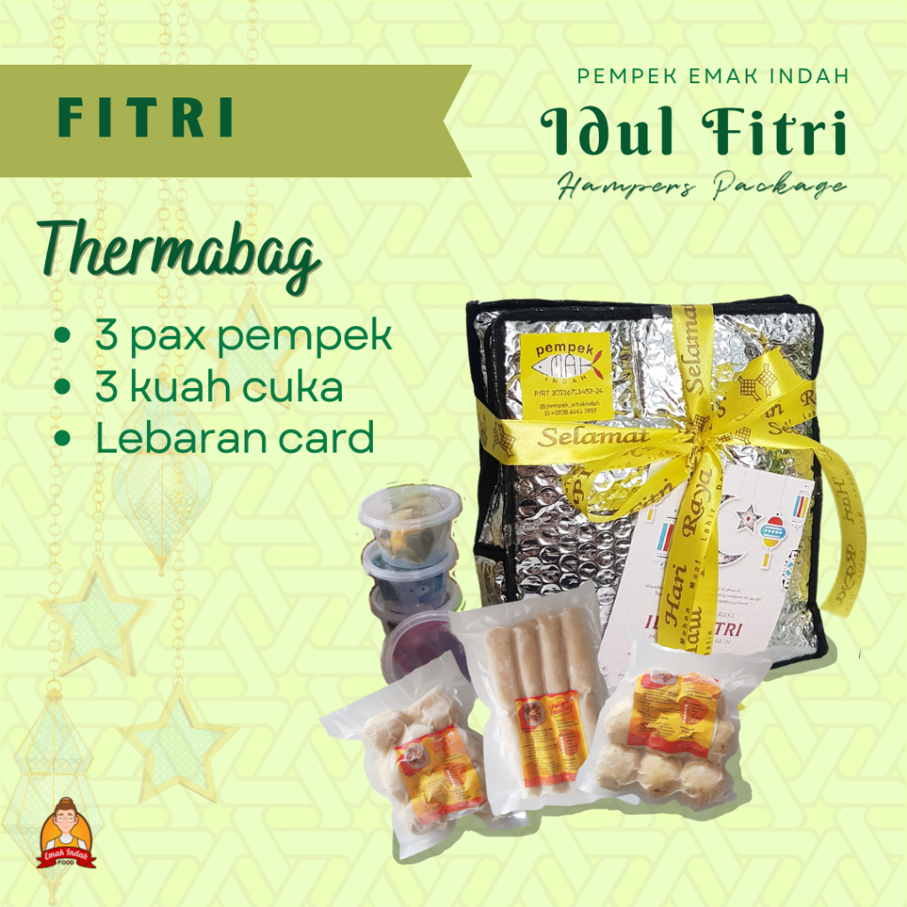 HAMPERS LEBARAN/IDUL FITRI - HADIAH LEBARAN PEMPEK - PAKET FITRI 3 PAX