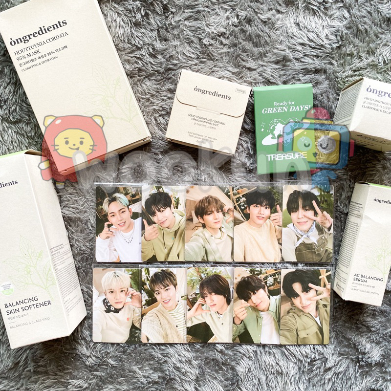 [READY] TREASURE ONGREDIENTS PHOTOCARD