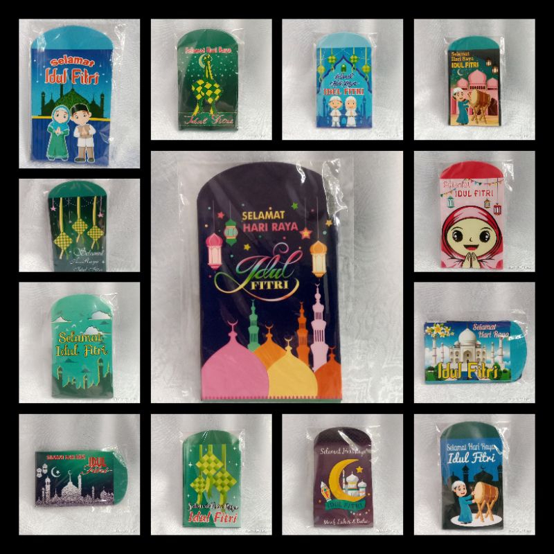 

Amplop Angpau Lebaran Premium Unik Karakter Muslim Islami Lucu Ukuran 7 x 12 Cm Siap Pakai Satu Pack Isi 10