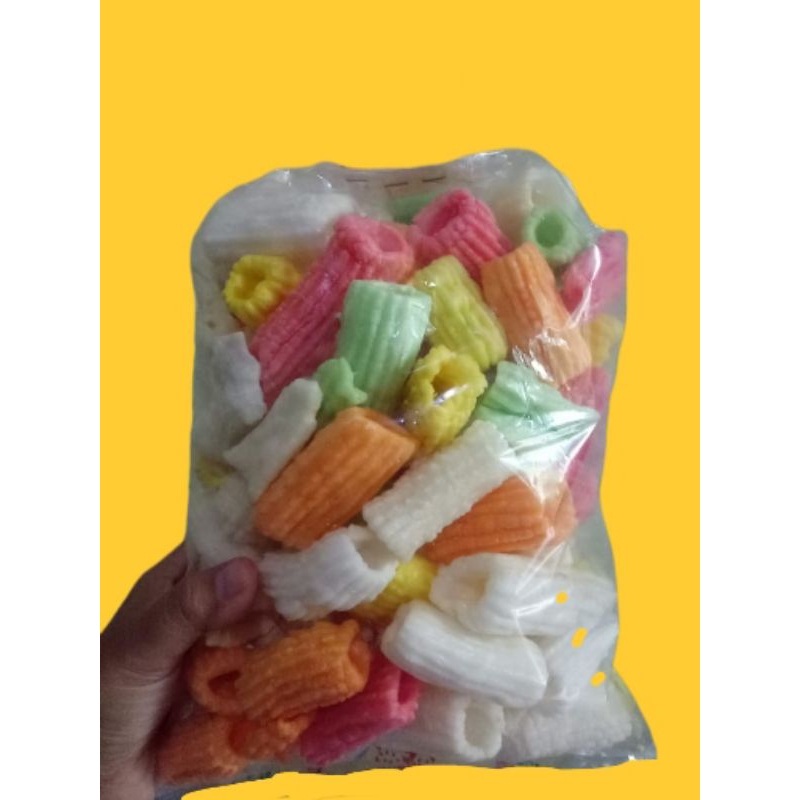 

KERUPUK WARNA WARNI PANJANG KERUPUK MAKAN KERUPUK MAKAN CEMILAN SNACK ANEKA MACAM KERUPUK200gr