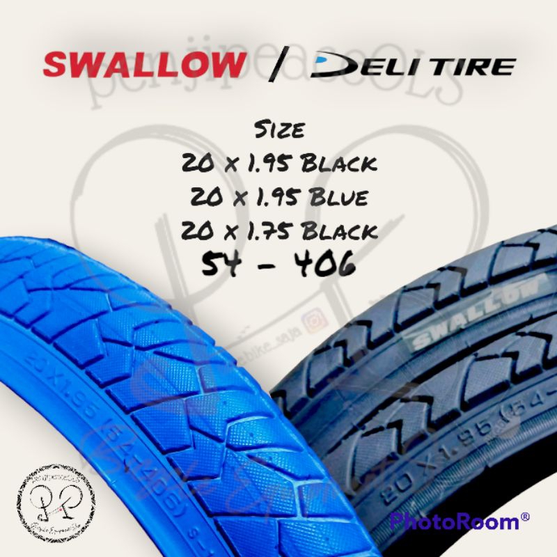 ban luar swallow 20 x 1.75 ban sepeda 20 x 1.95 ban swallow delitire 20x1.75 ban bmx 20x1.95