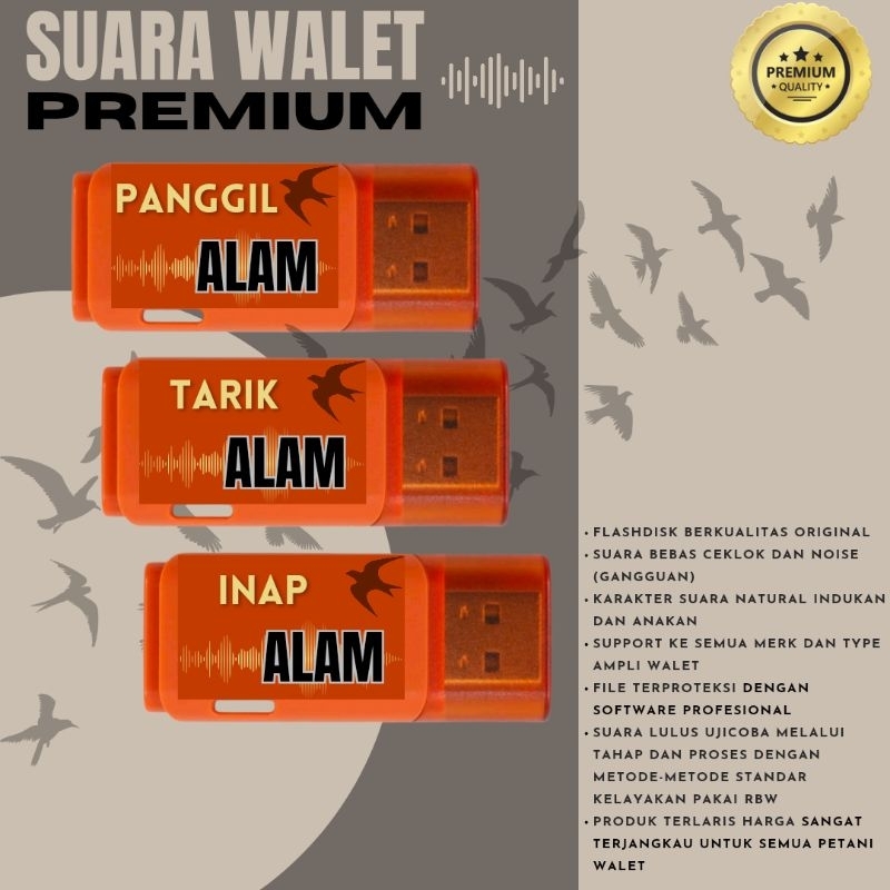 SUARA WALET TERBAIK/ SUARA WALET PANGGIL/TARIK/INAP / SUARA WALET ORIGINAL [ALAM]