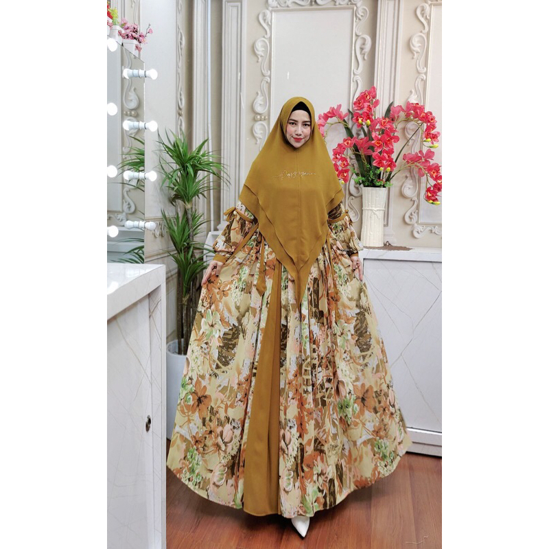ELENA SYARI | SET DRESS LEBARAN
