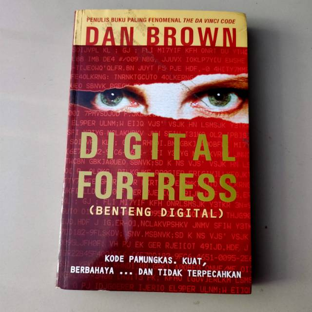 Novel DIGITAL FORTRESS BENTENG DIGITAL by DAN BROWN