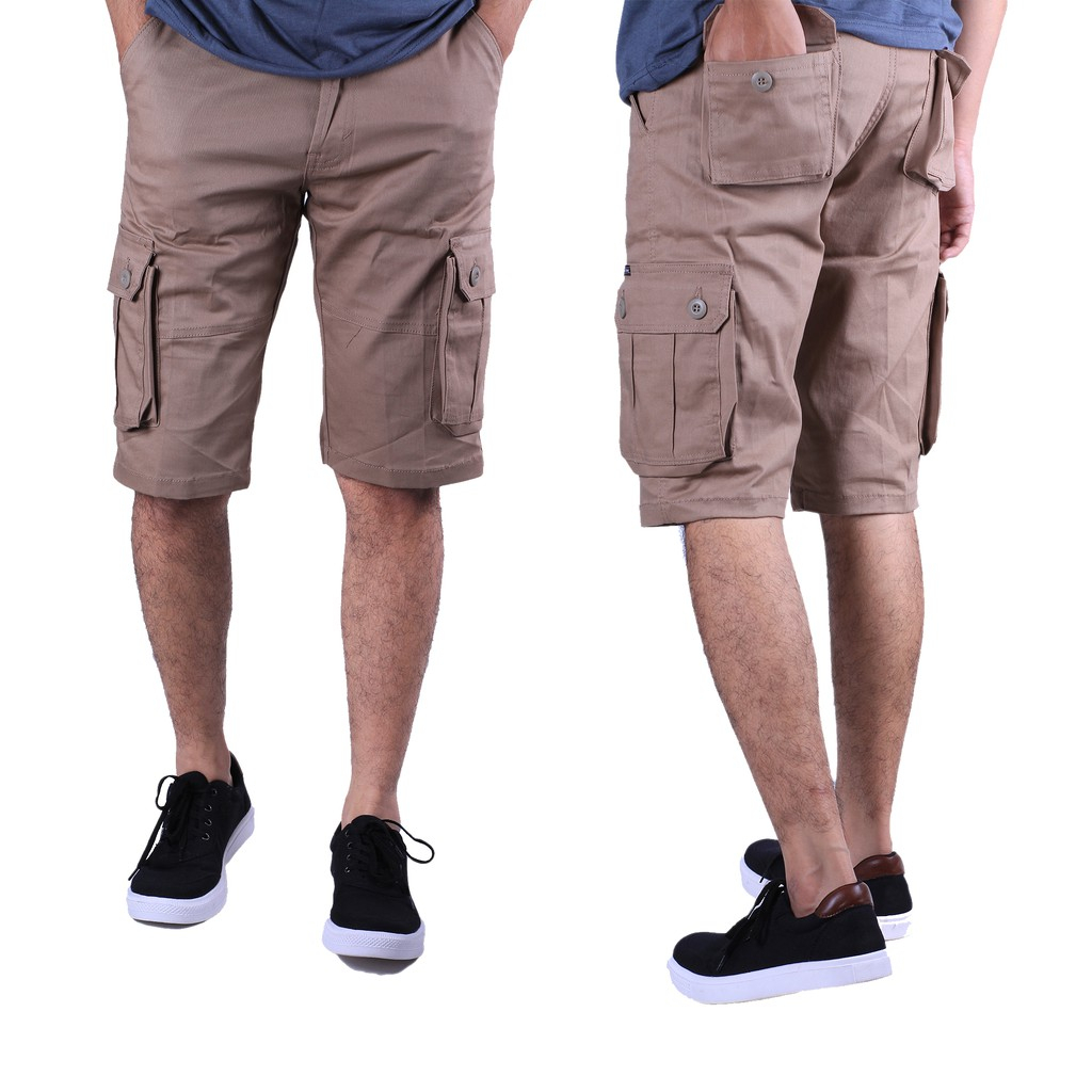 Celana cargo pendek / celana pendek cargo pria / celana pendek pria dewasa cargo
