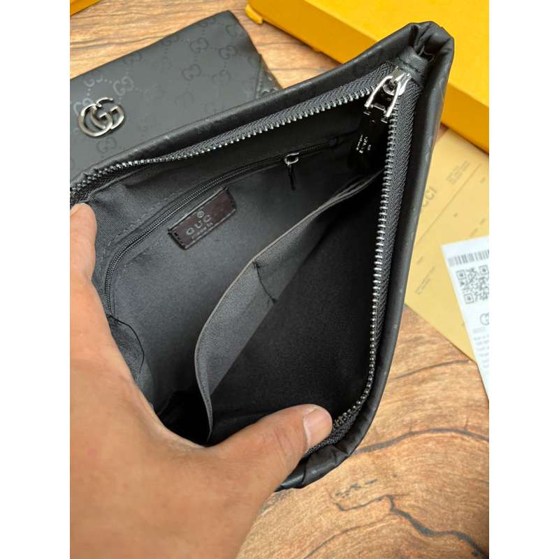 Clutch Gucci Free Box premium Quality handbag pria guci pouch bag gucci