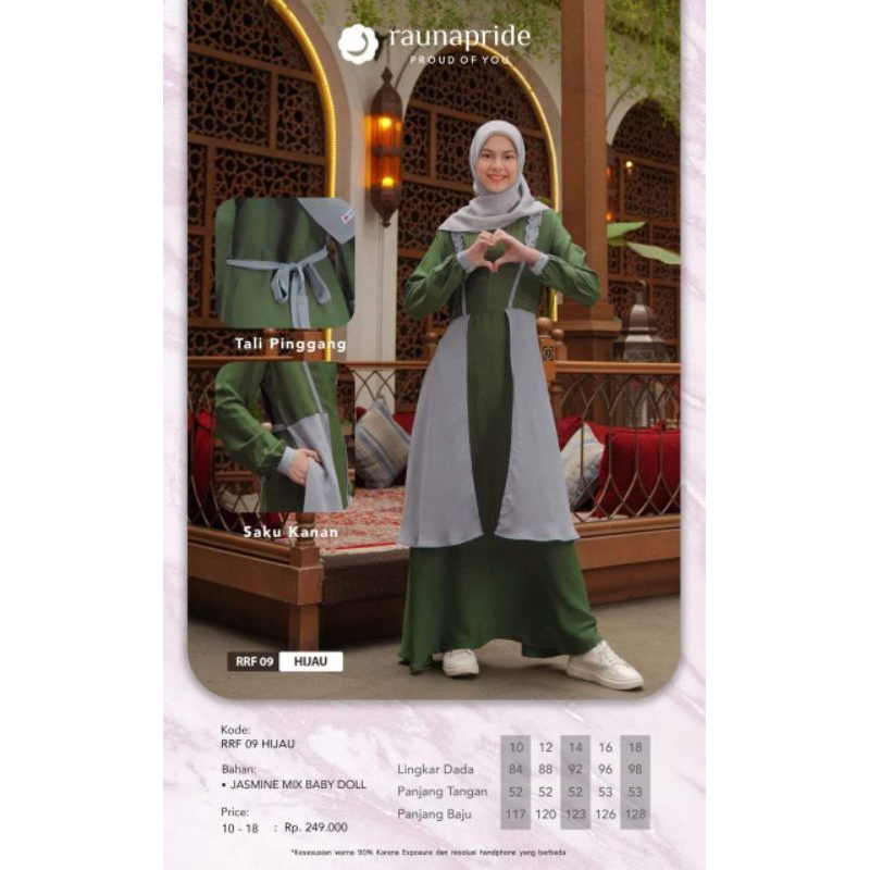 GAMIS REMAJA SARIMBIT JASMIN RAUNA