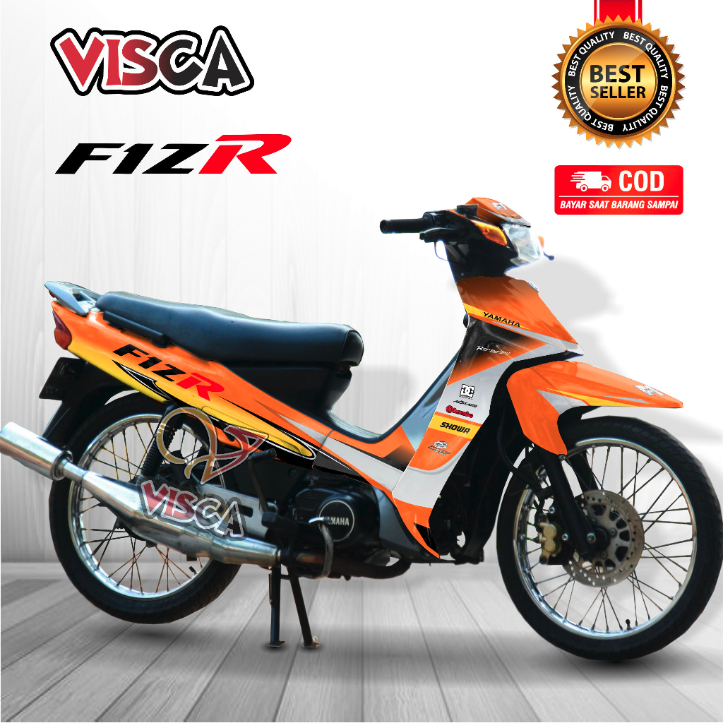 Decal Fiz R Full Body Decal F1zr Stiker Fiz R Variasi Decal Fizr Stiker Motor Fiz R Full Body Stripi