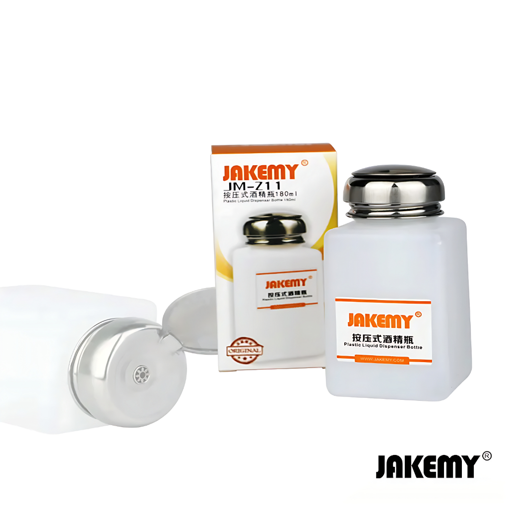 Jakemy Botol Tinner 180ml / Tempat Tinner 180ml  / Tempat Cairan JM-Z11