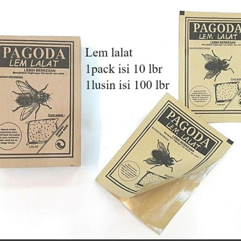 

LEM PEMBASMI LALAT / LEM KESTAS ISI 10pcs