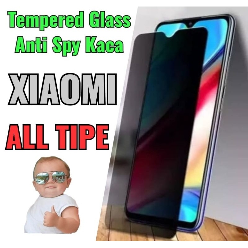 Anti Spy Kaca Tempered Glass Anti-Spy Privacy Xiaomi Redmi All Tipe / Pelindung Layar Handphone Xiaomi Redmi Privacy Anti Spy / Bahan Pengaman Layar Handphone Tempered Kaca Privacy Anti-Spy / Tempered Glass Privacy Anti Spy XIAOMI REDMI ALL TIPE XIAOMI