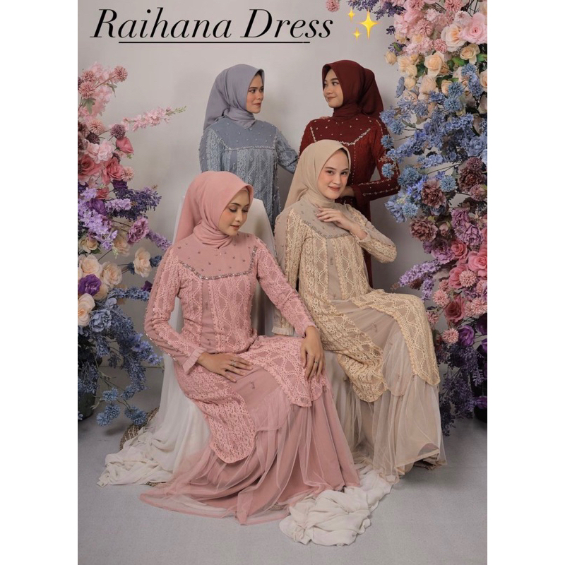 Raihana Dress Zeenbyzi Ori