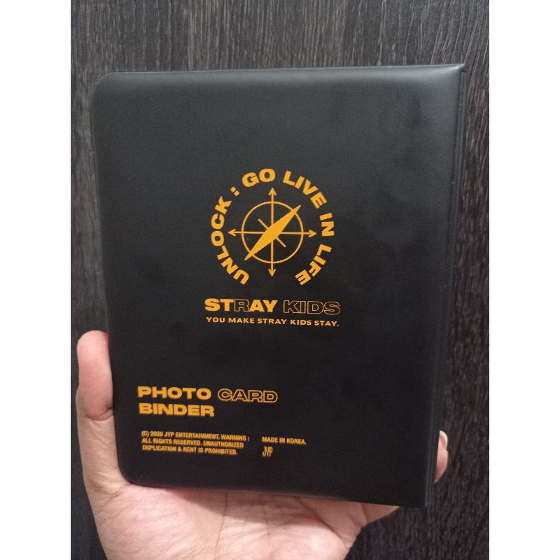 [BOOKED] Stray Kids Unlock Golive Inlife Photocard Binder Only