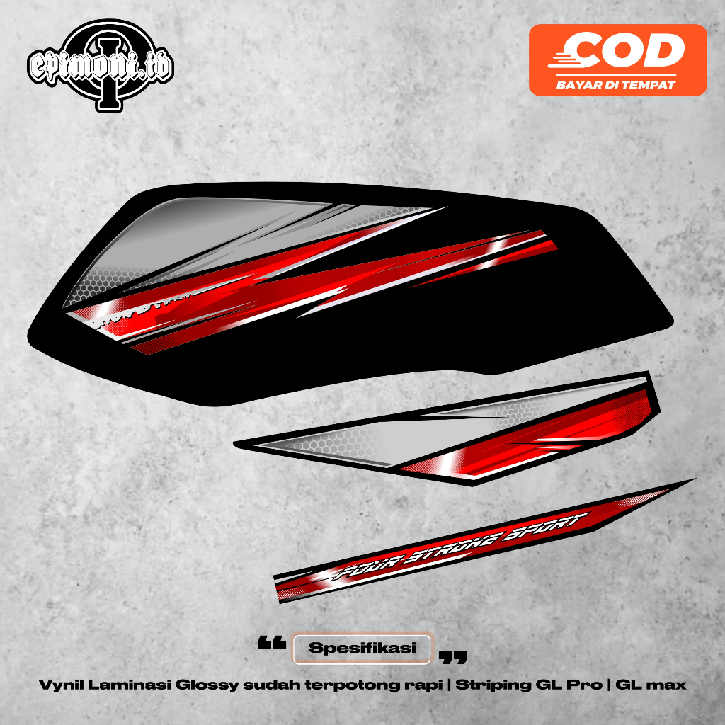 striping gl herex custom 44 - striping gl variasi herex - striping gl standart custom