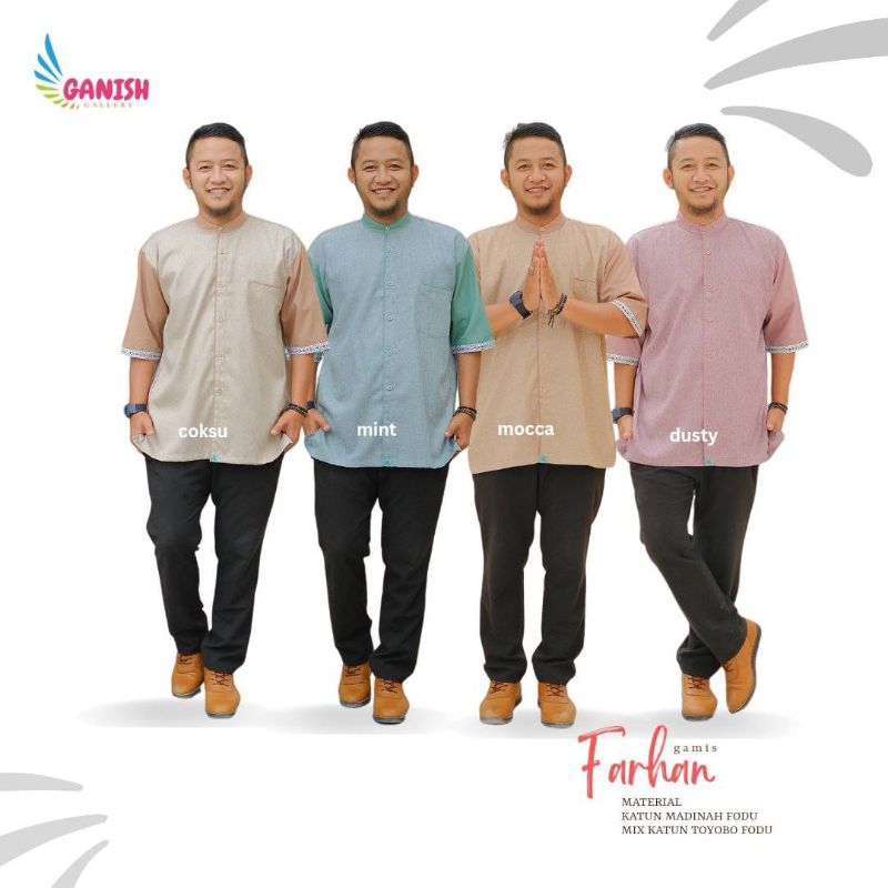 ready siap kirim koko dewasa farhan/sarimbit keluarga by A2kids