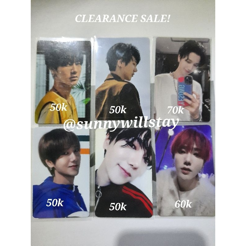 Photocard yesung super junior