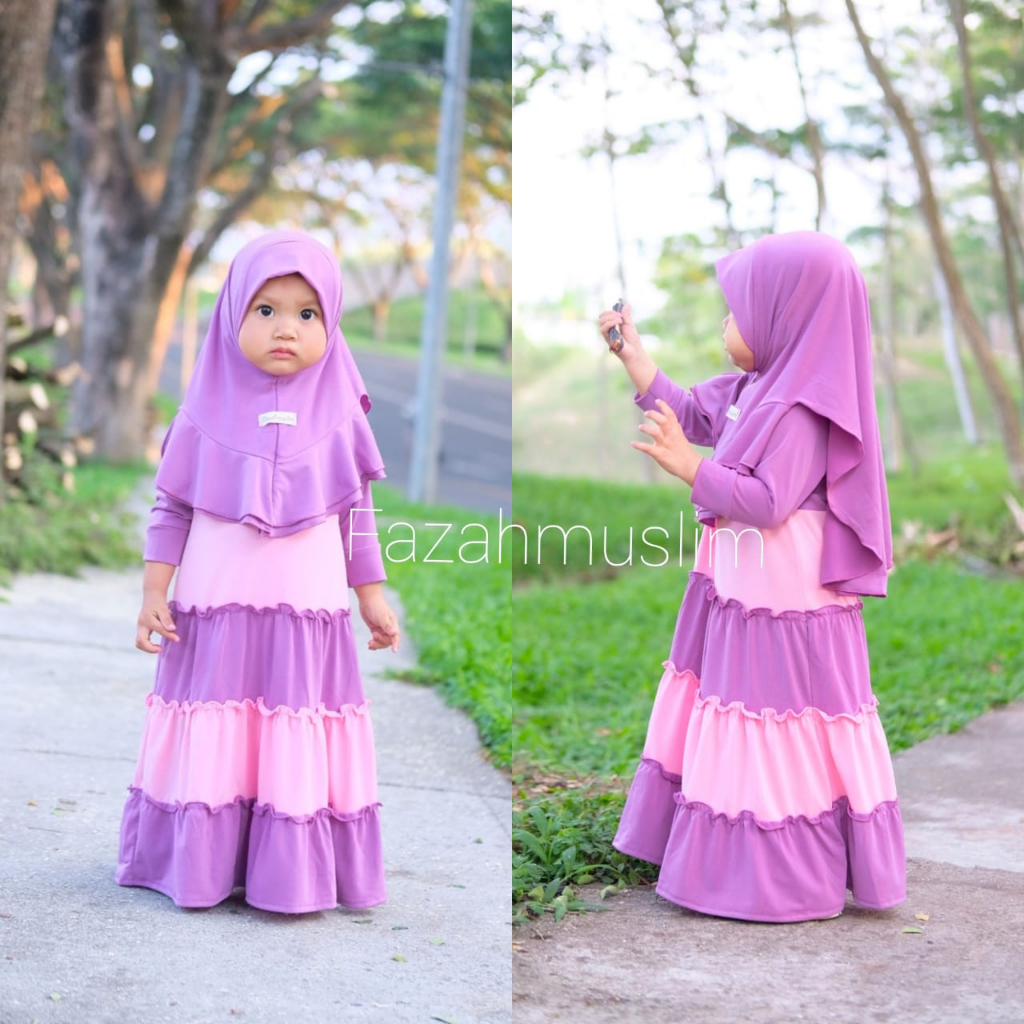 Obral stok Gamis bayi anak perempuan