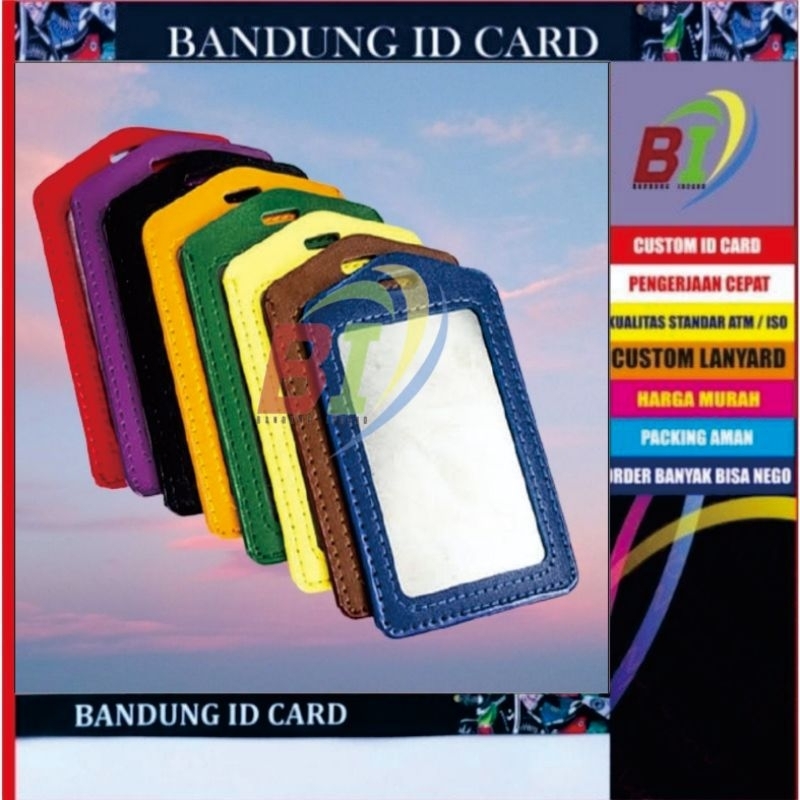 

Casing id card kulit/card holder kulit/frame id card kulit