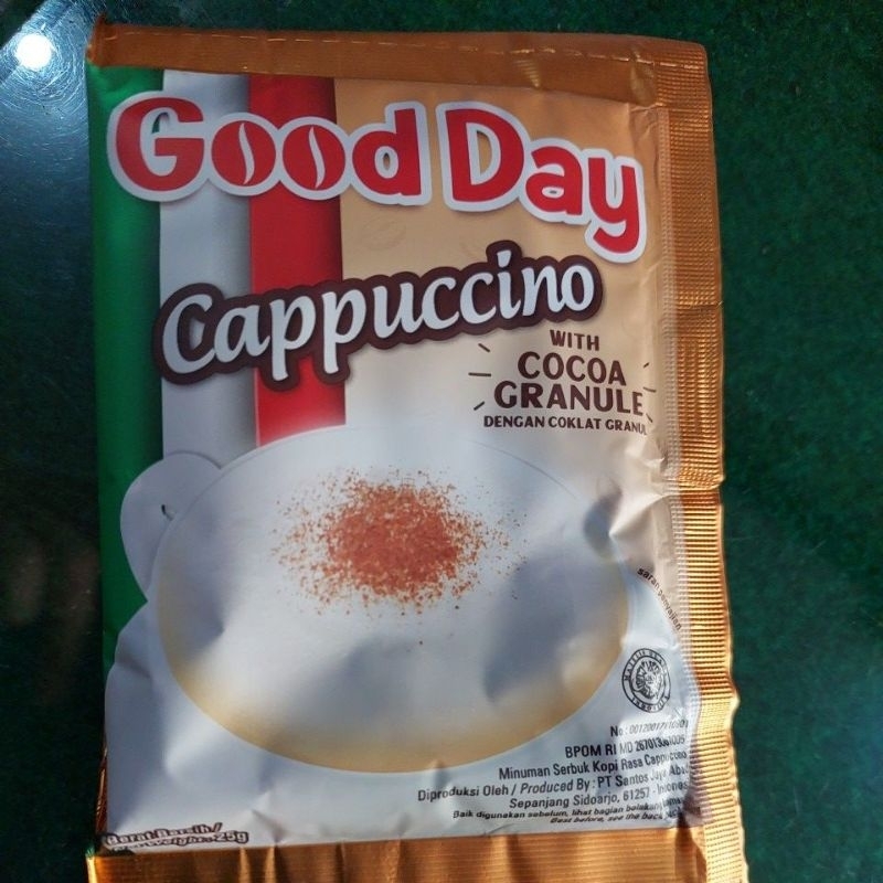 

Good day cappucino 10 BKS @25 GRAM