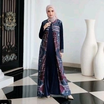 pelunasan Vanilla Hijab Delarosa Signature dress L bundling IRISH KOKO XL