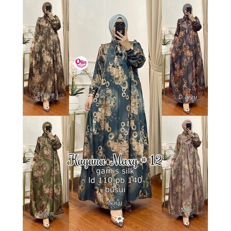 Kayana Maxy #12 Original By Olin Gamis Dior Silk