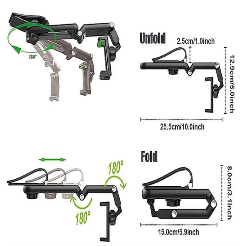 HOLDER HP HD58 HD-58 DIMOBIL SUNVISOR BY.SULTAN