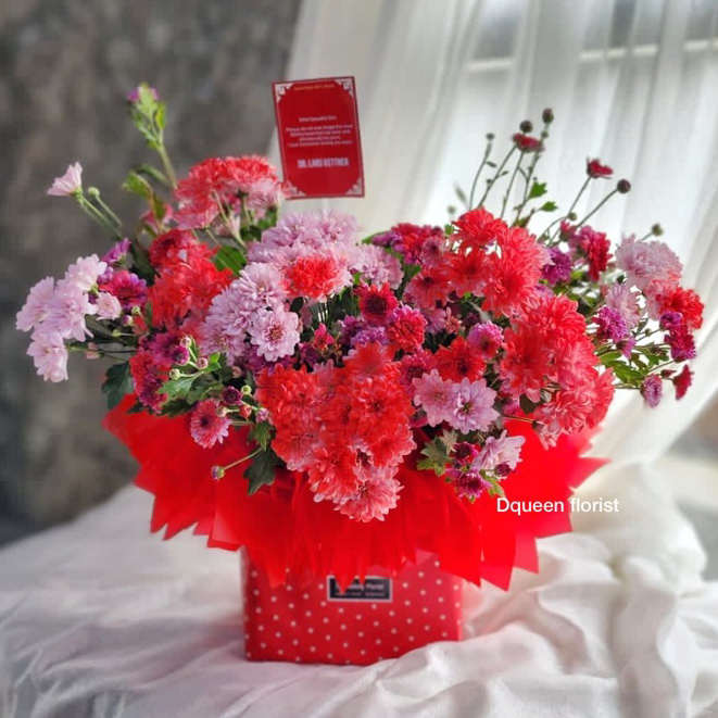 bunga flower ulang tahun birthday balon buket