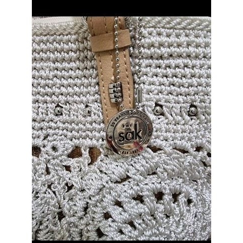 The Sak,Silverwood crochet bag