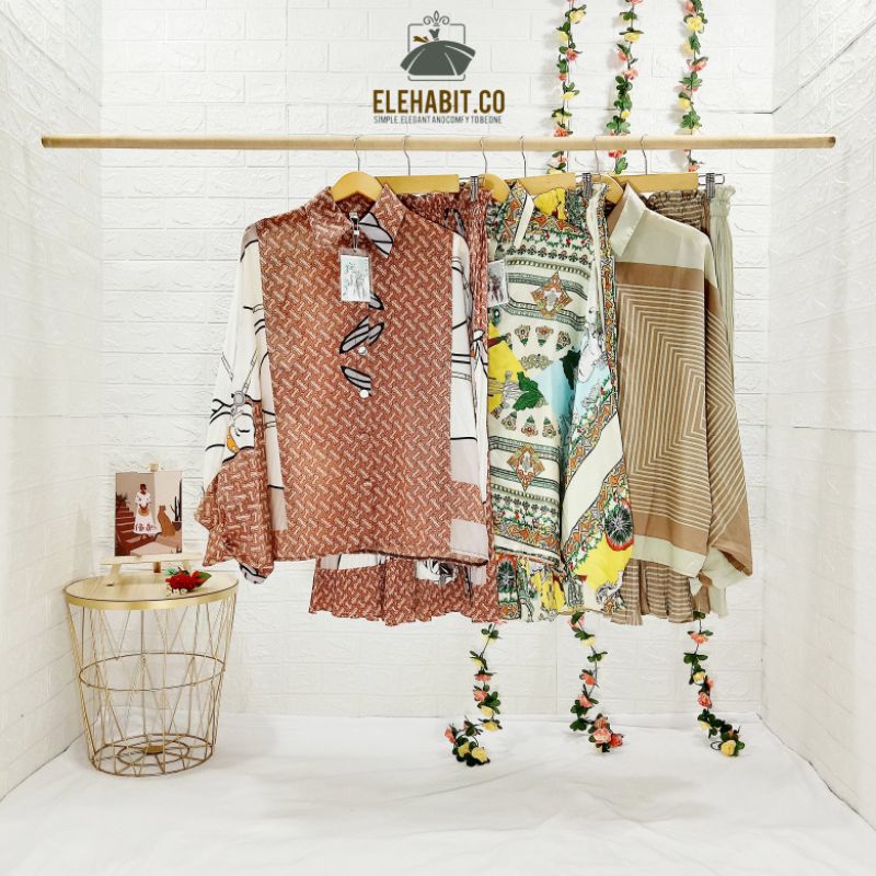 ELEHABIT.CO | CLARA SET IMPORT BATWING ORIGINAL - SETELAN BANGKOK IYMEL