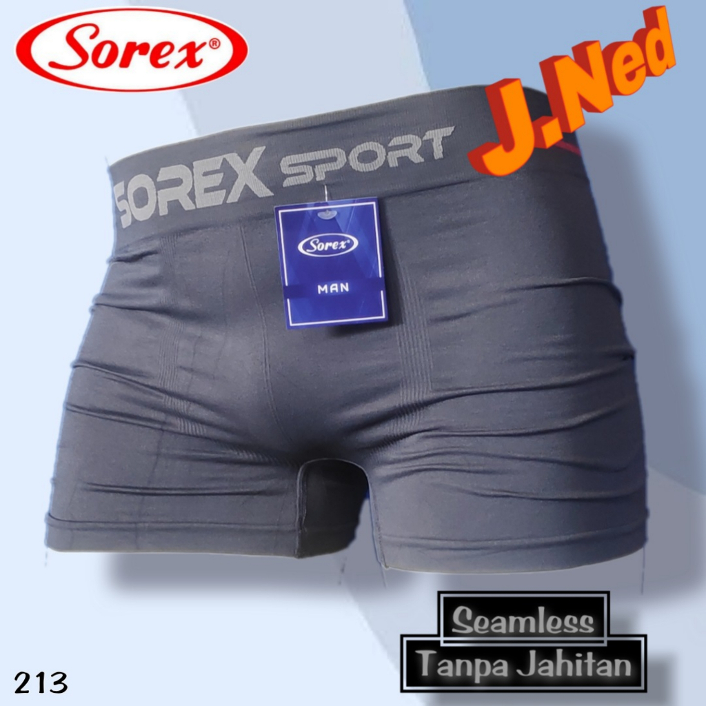 J213 (hrg per biji) CD BOXER PRIA SOREX CELANA DALAM PRIA BOXER PRIA IMPORT