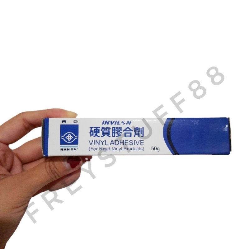 Vinyl Adhesive | Lem pipa PVC Nan Ya Invilon 40g 100g Tube | Kaleng