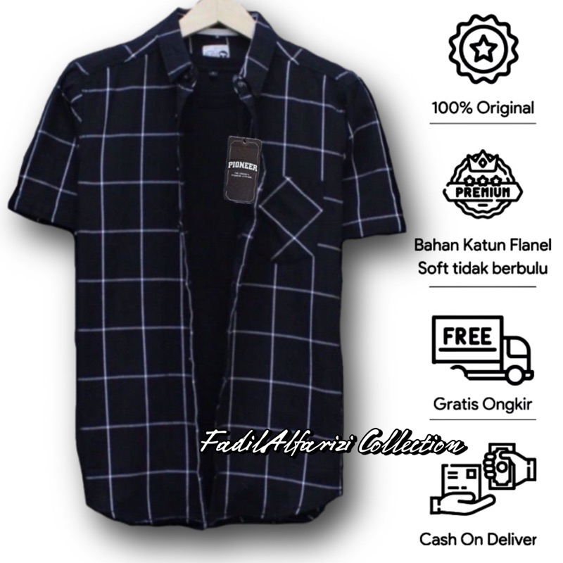 Kemeja Flanel Pria Lengan Pendek Kemeja Flanel Pria Kemeja Flanel Cowok Flanel Pria Casual Distro