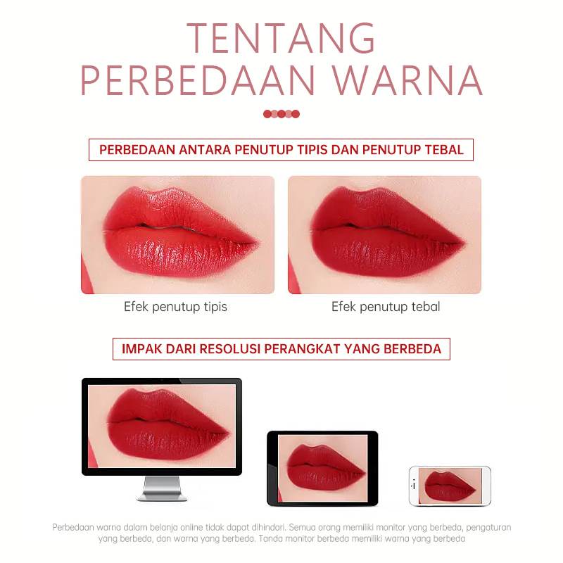 【COD】Red Orange HANBOLI Lip Balm Moisturizing Repair Nourish Lipstick Rubah Warna Pelembab Bibir Pecah Kering-CH