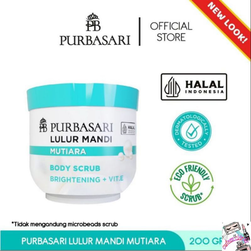 ☃️Cutezz_Ching1☃️Purbasari Lulur Mandi 100g/200g