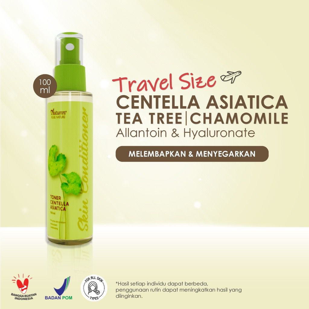 Autumn Toner Skin Conditioner with Centella Asiatica Extract (CICA) 100ML BY SMOLL