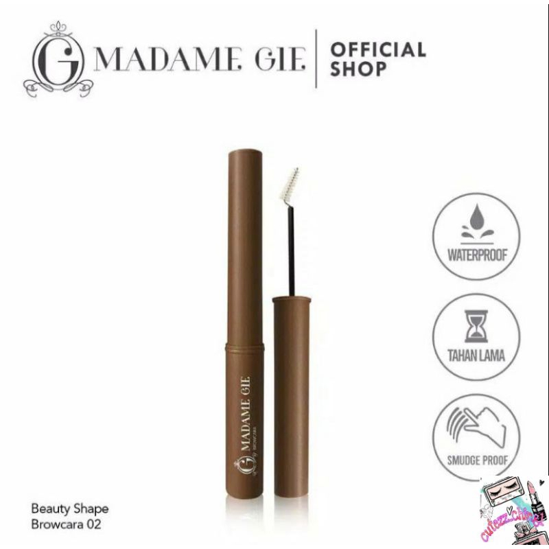 ☃️Cutezz_Ching1☃️Madame Gie Beauty Shape Browcara-Makeup Mascara Alis