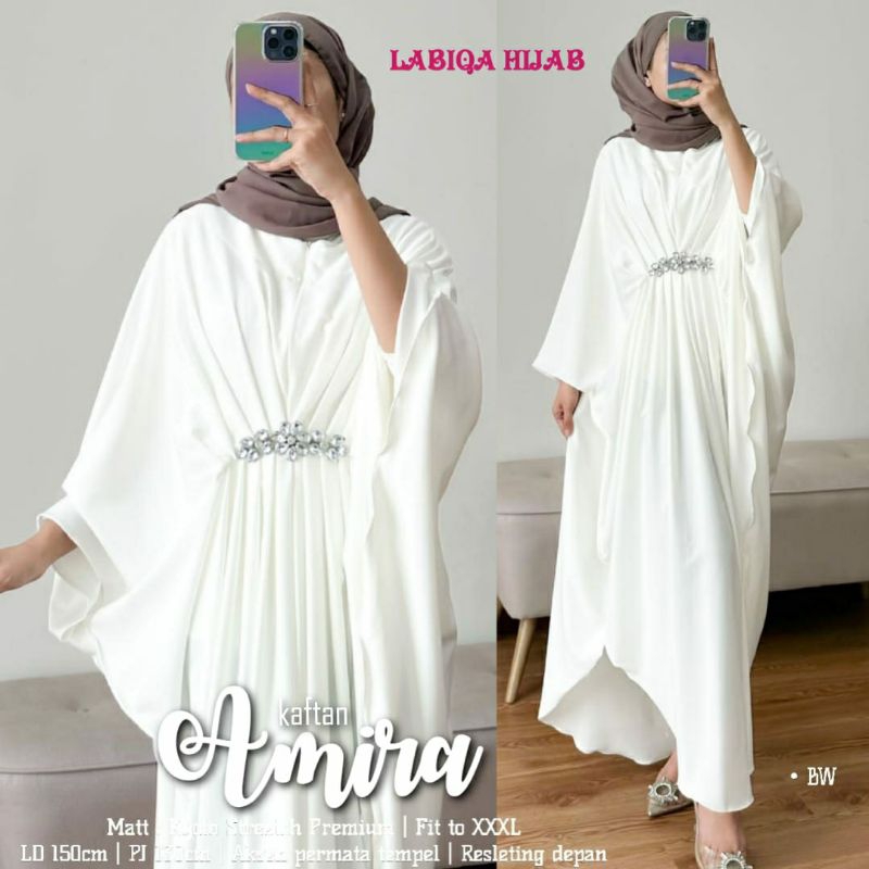 KAFTAN WANITA JUMBO PUTIH BUSUI CASUAL DRESS TERBARU 2022 2023/KAFTAN WANITA MURAH MEWAH GLAMOR MODI