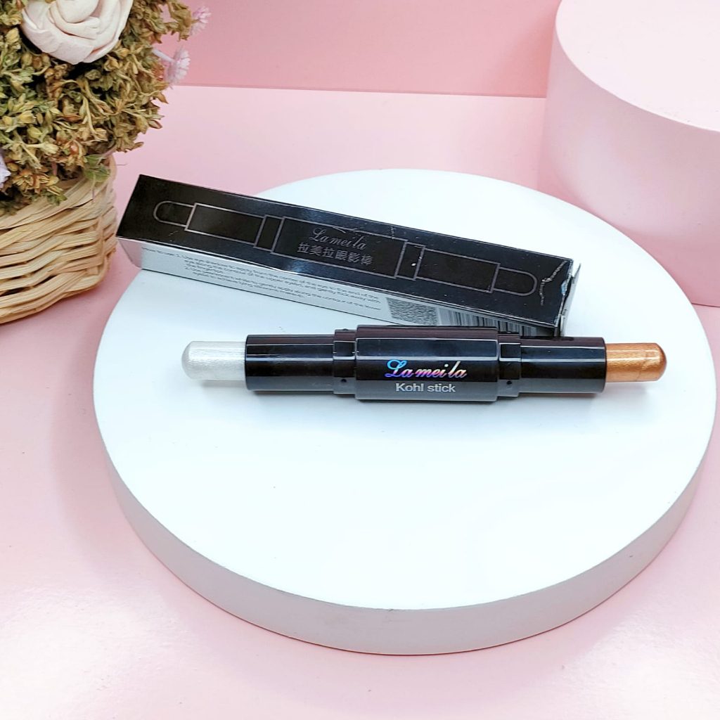 [READY !!!] Lameila 3045 Duo Eyeshadow Stick Waterproof &amp; Long Lasting / EYESHADOW STICK