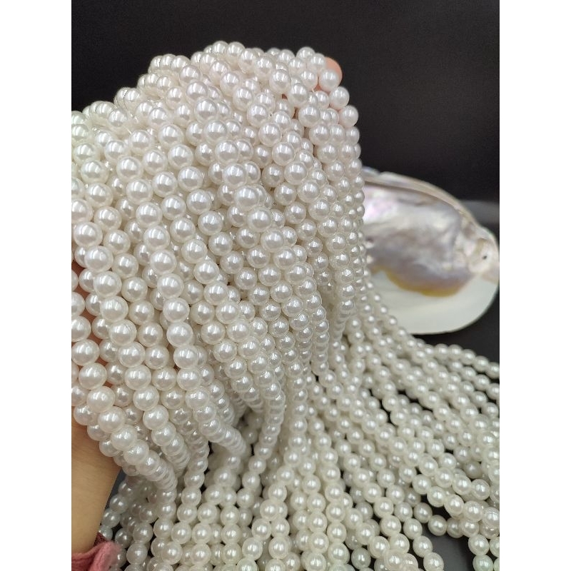 Mutiara Sintesis Ringan Manik Payet Payetan DIY diy Craft Beads Aksesoris