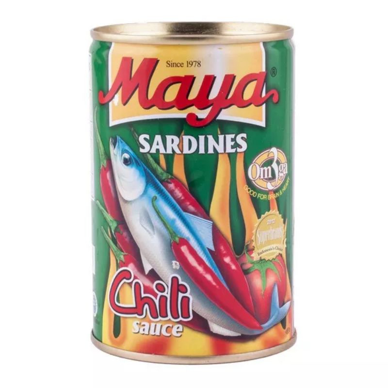 

MAYA SARDEN SAUS CABE ukuran 425gr